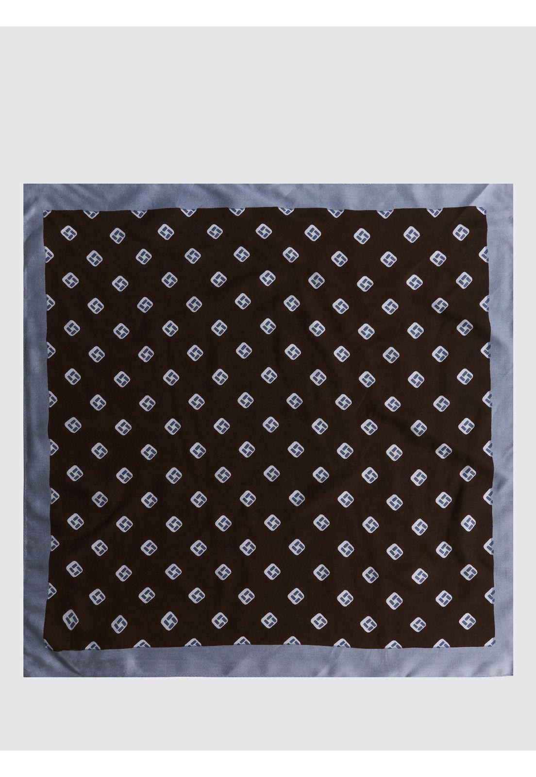 Bandana Con Diseño De Cuadrados-3