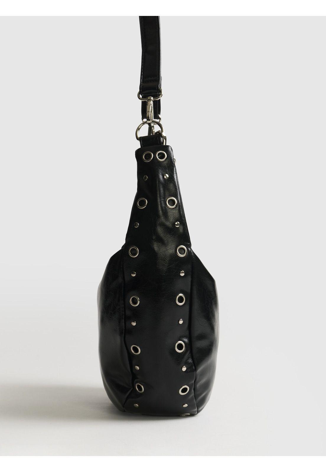 Cartera Bandolera Mujer Charol Eyelets-3