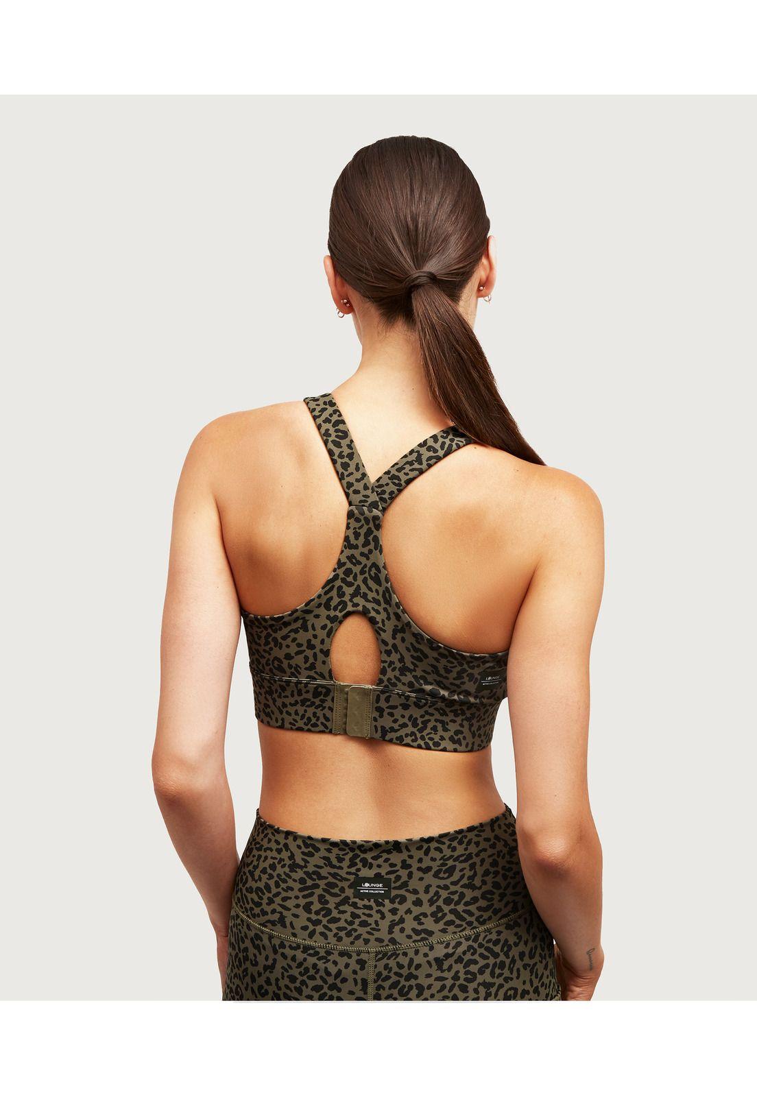 Peto Deportivo Leopard Print Verde-1