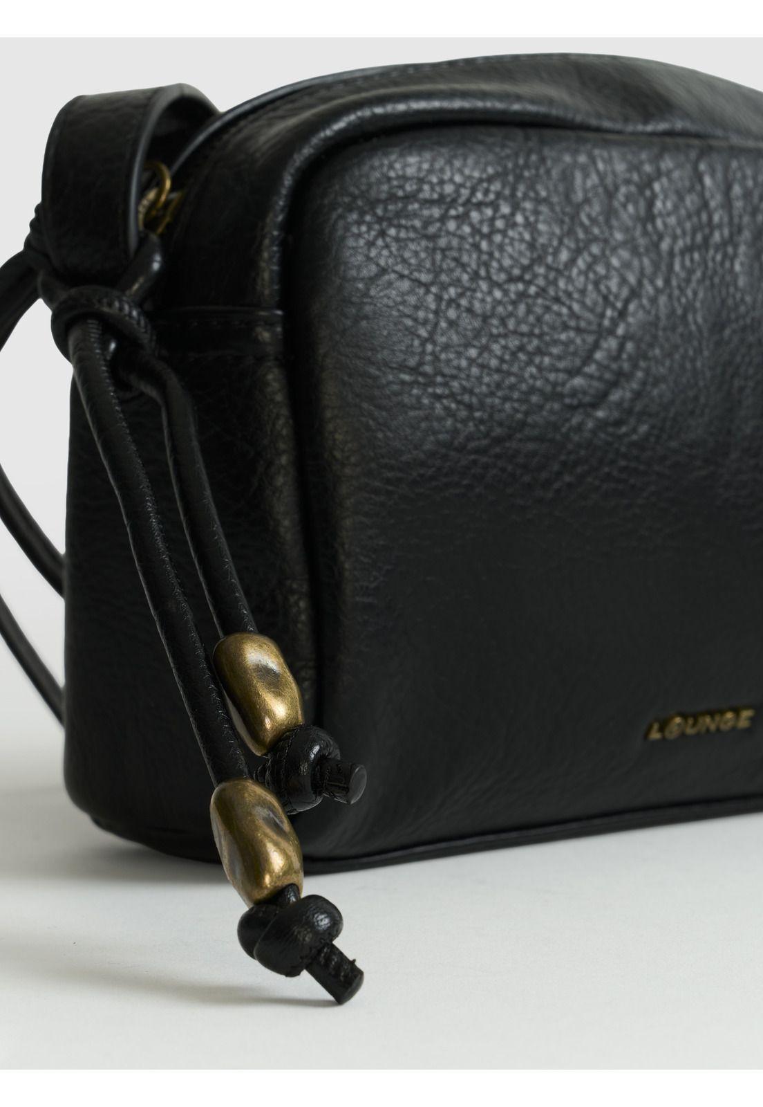 Cartera Bandolera Charm Pelotas Doradas Woman-3