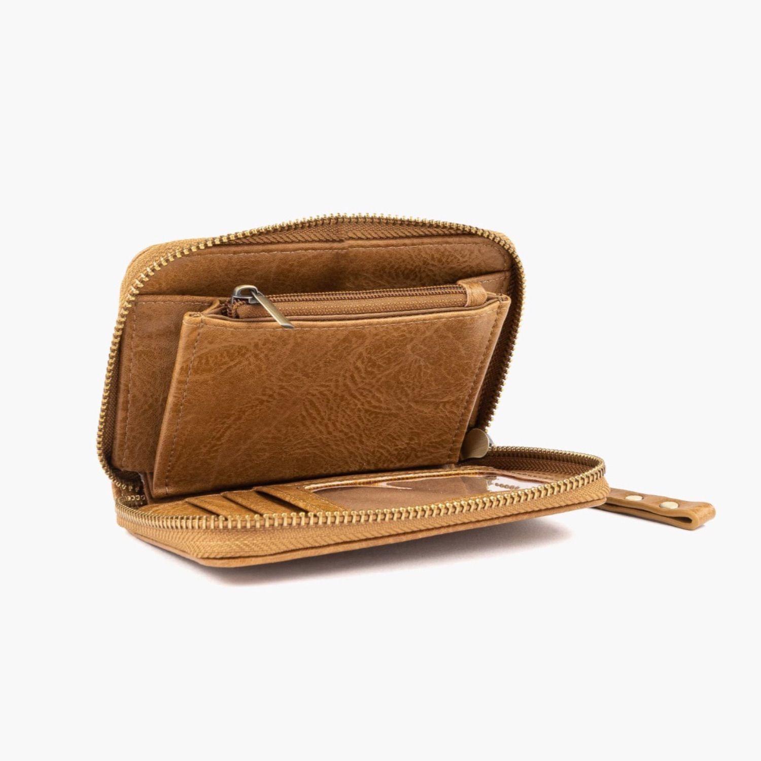 Billetera Mujer Boho Camel-3