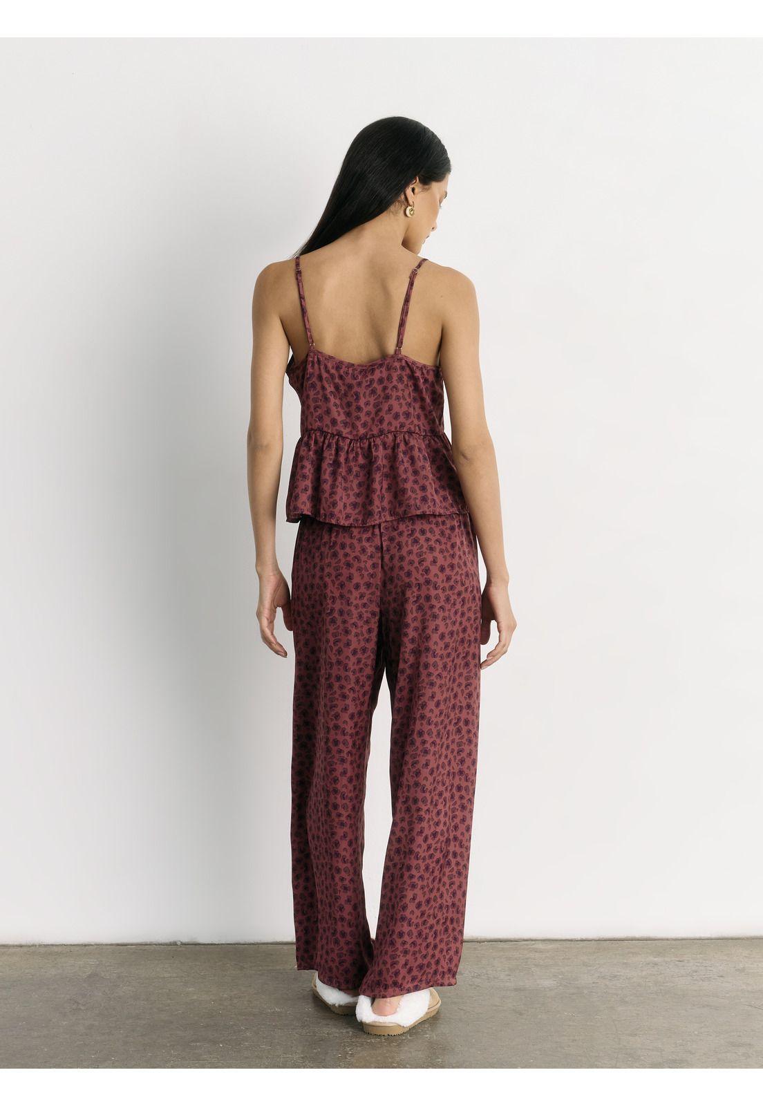 Pijama Satinado Animal Print-2
