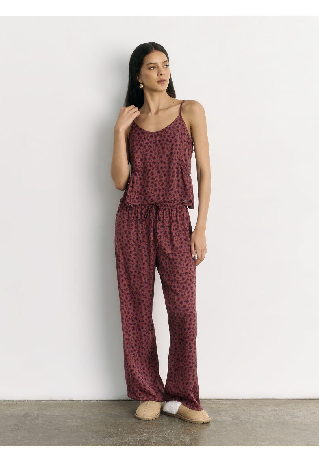 Pijama Satinado Animal Print-3