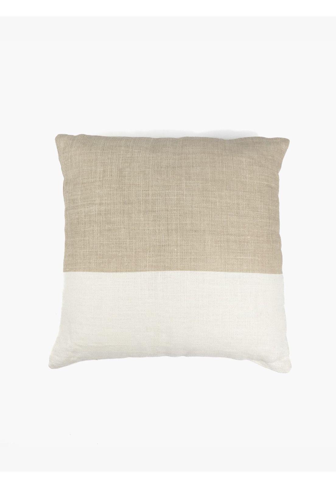 Cojín Dos Tonos Beige-0
