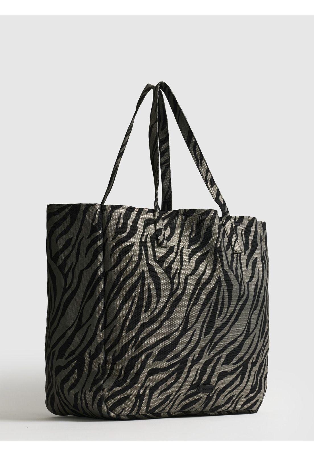 Bolso De Playa Mujer Canvas Paradiso-2
