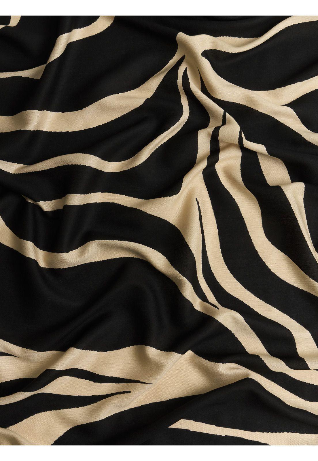 Pañuelo Cuadrado Hojas Abstractas Woman-2