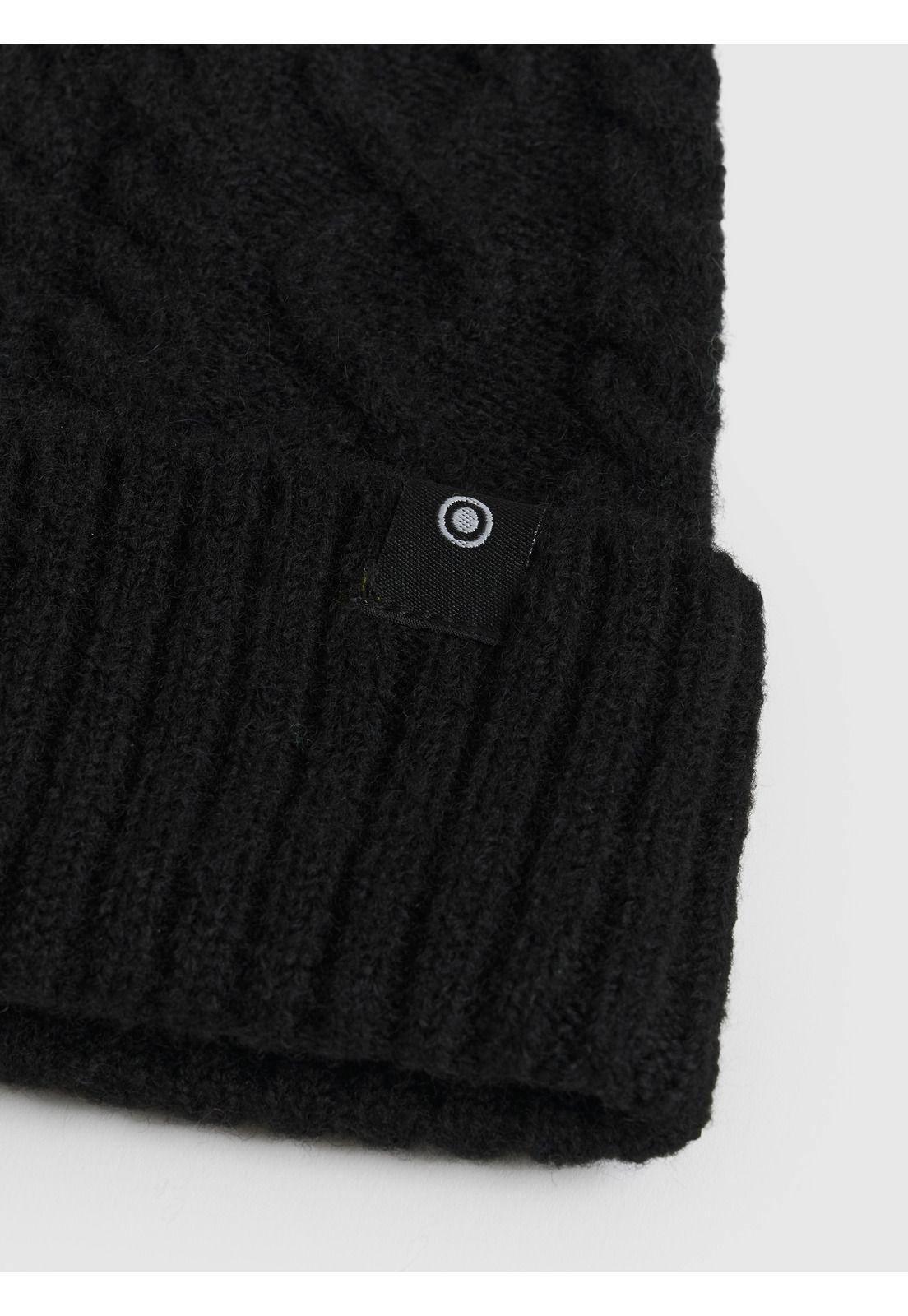 Gorro Tejido Alto Invierno-2