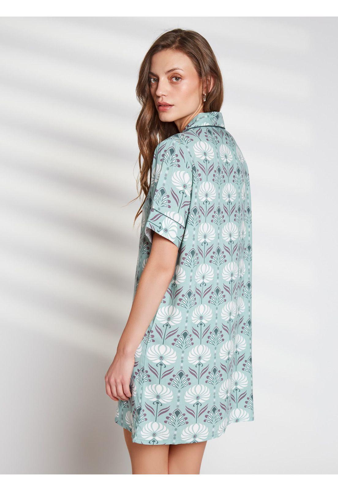 Camisa De Dormir Flores Dreamy-2