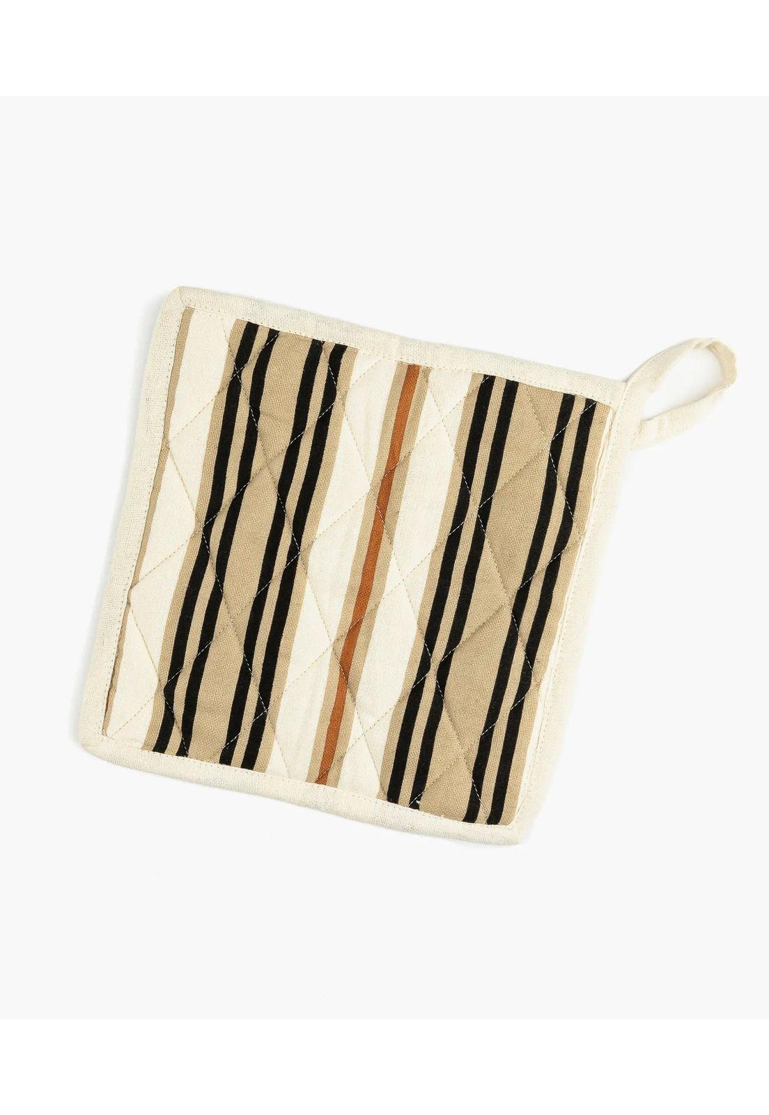 Set Guante Y Toma Olla Lineas Verticales-2