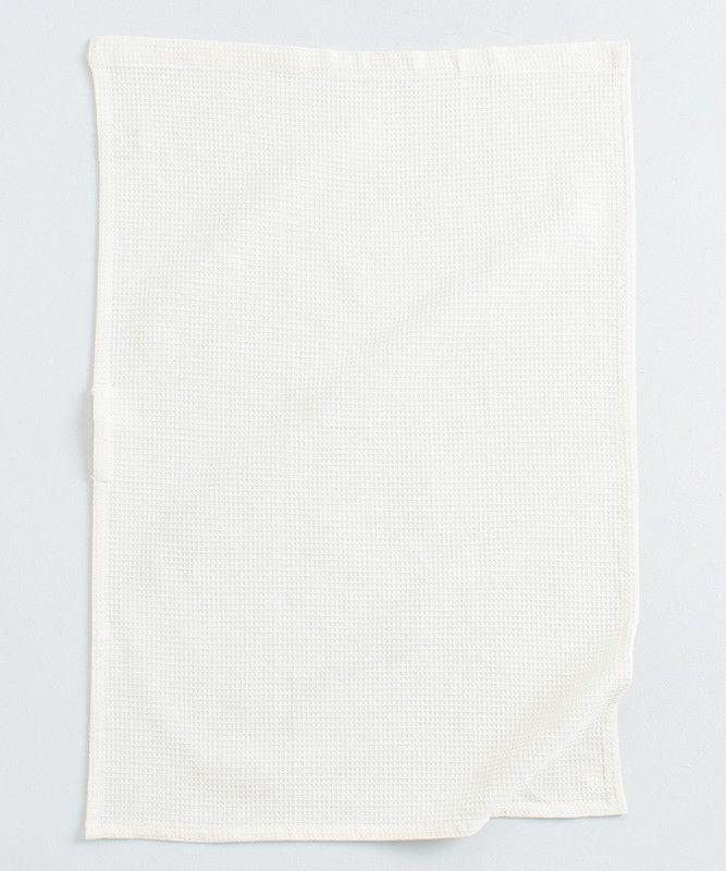 Set Paños De Cocina Lineas Lounge Naranjo Y Crema-1