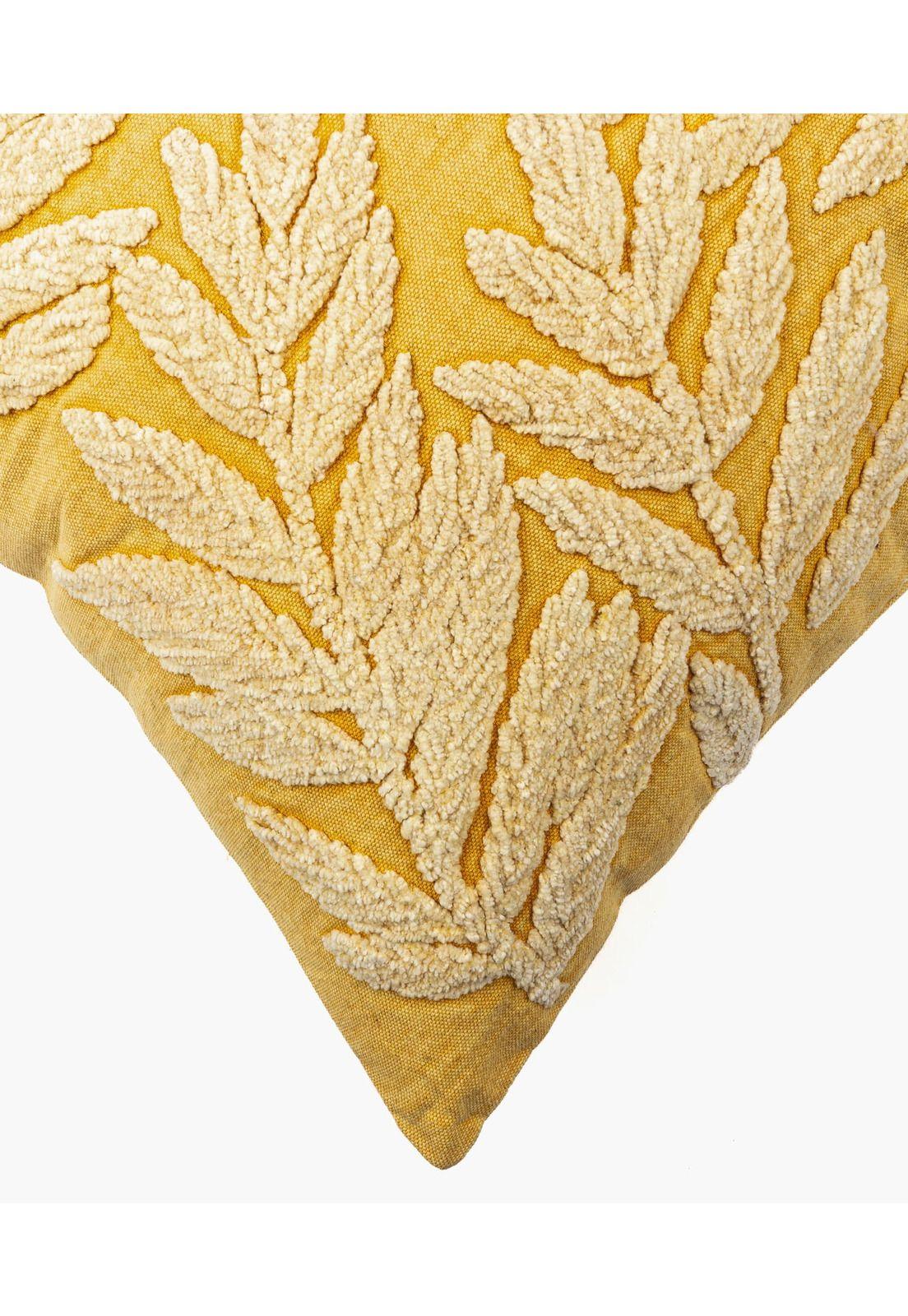 Cojín Algodón Hojas 45 X 45 Cm-2