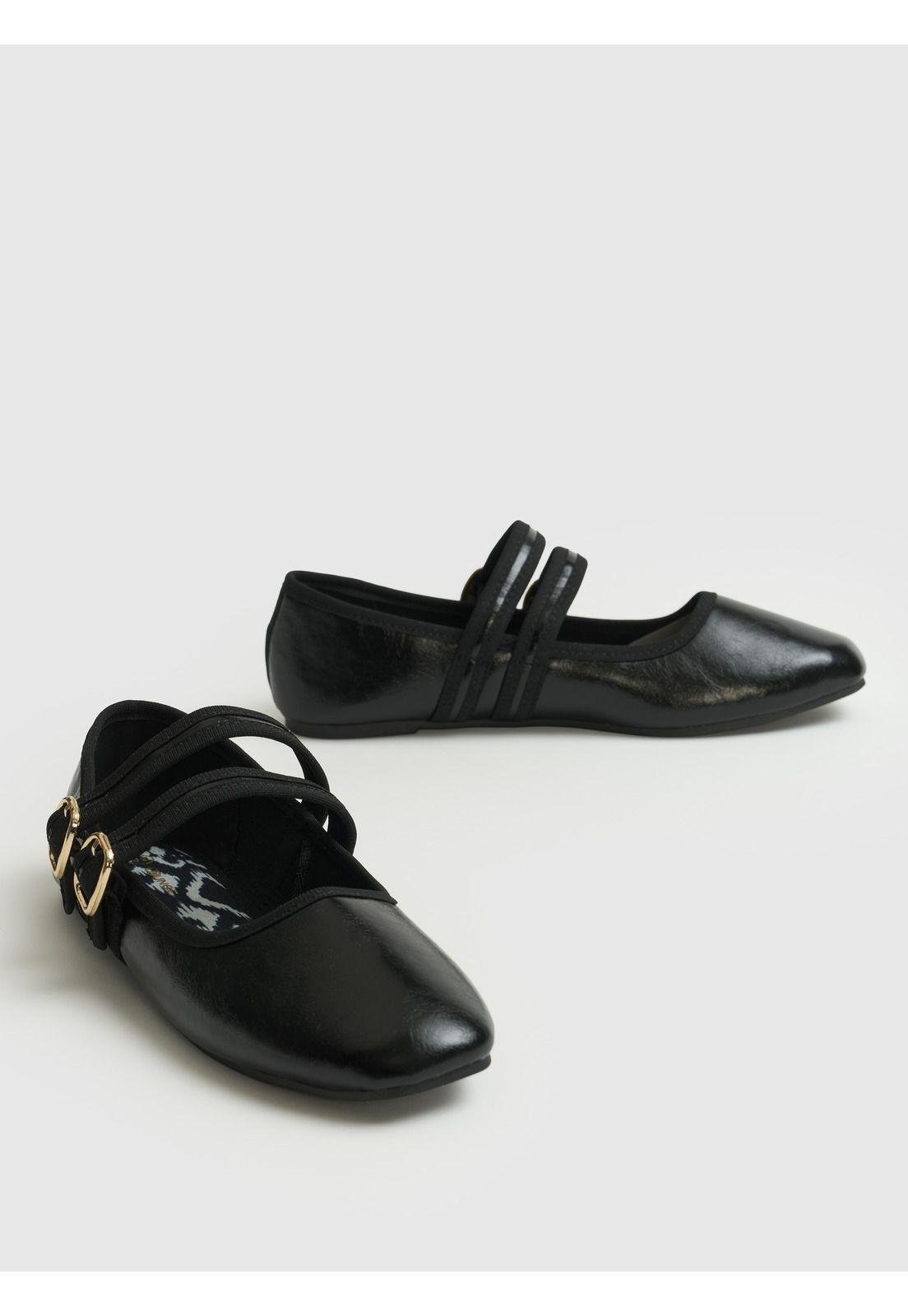 Zapato Ballerina Doble Hebilla-2