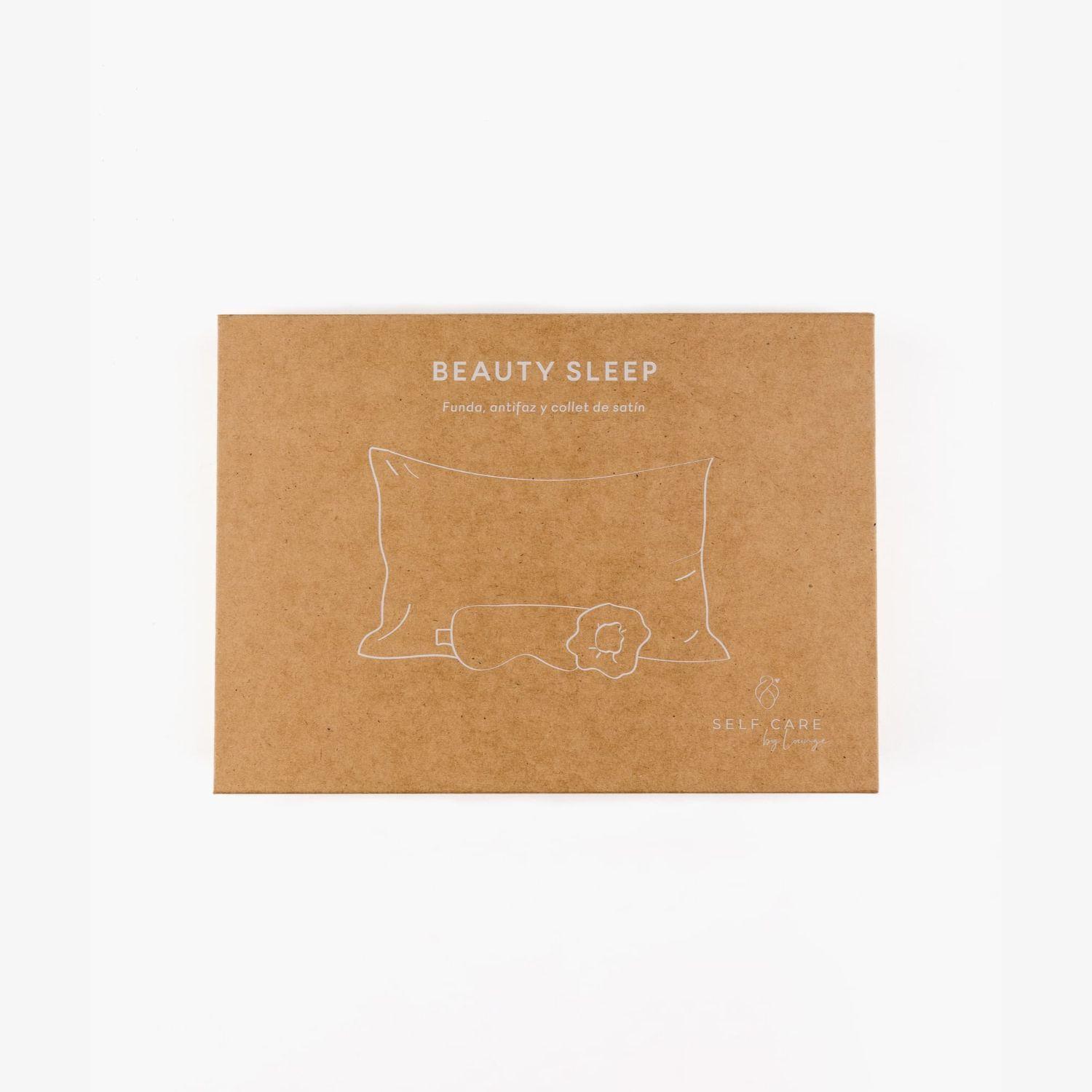 Set Para Dormir Mujer Satinado Celeste-4