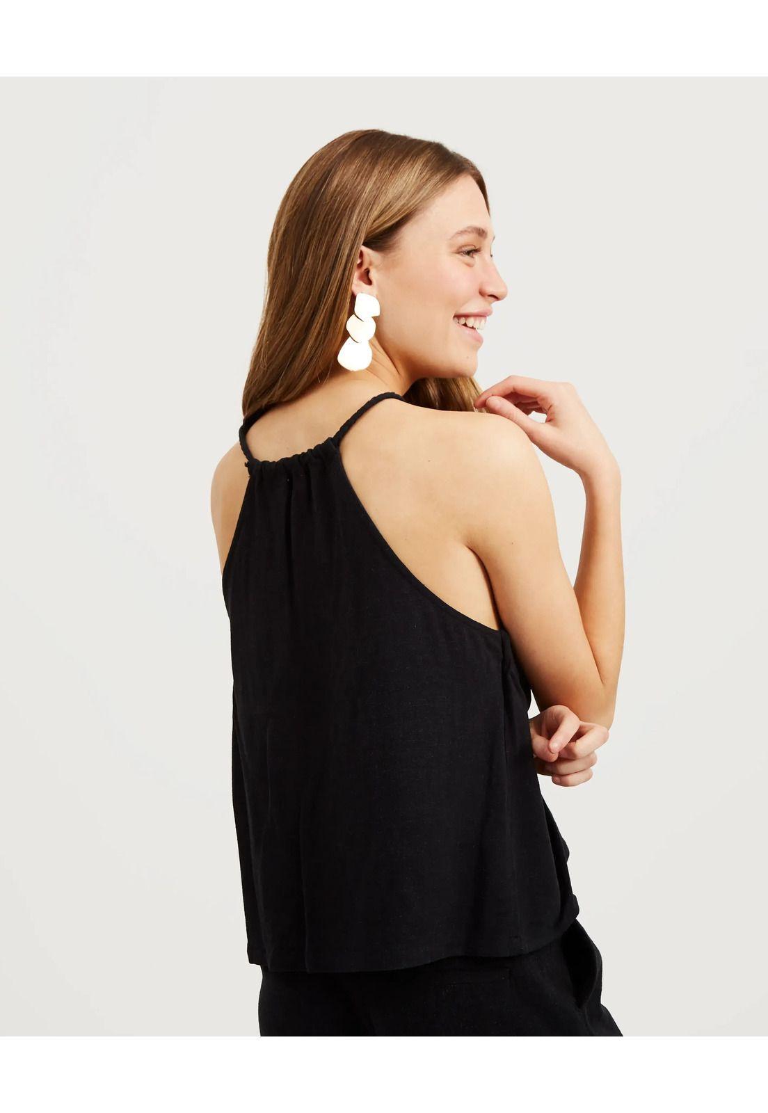 Top Paradiso Halter Cruzado -5