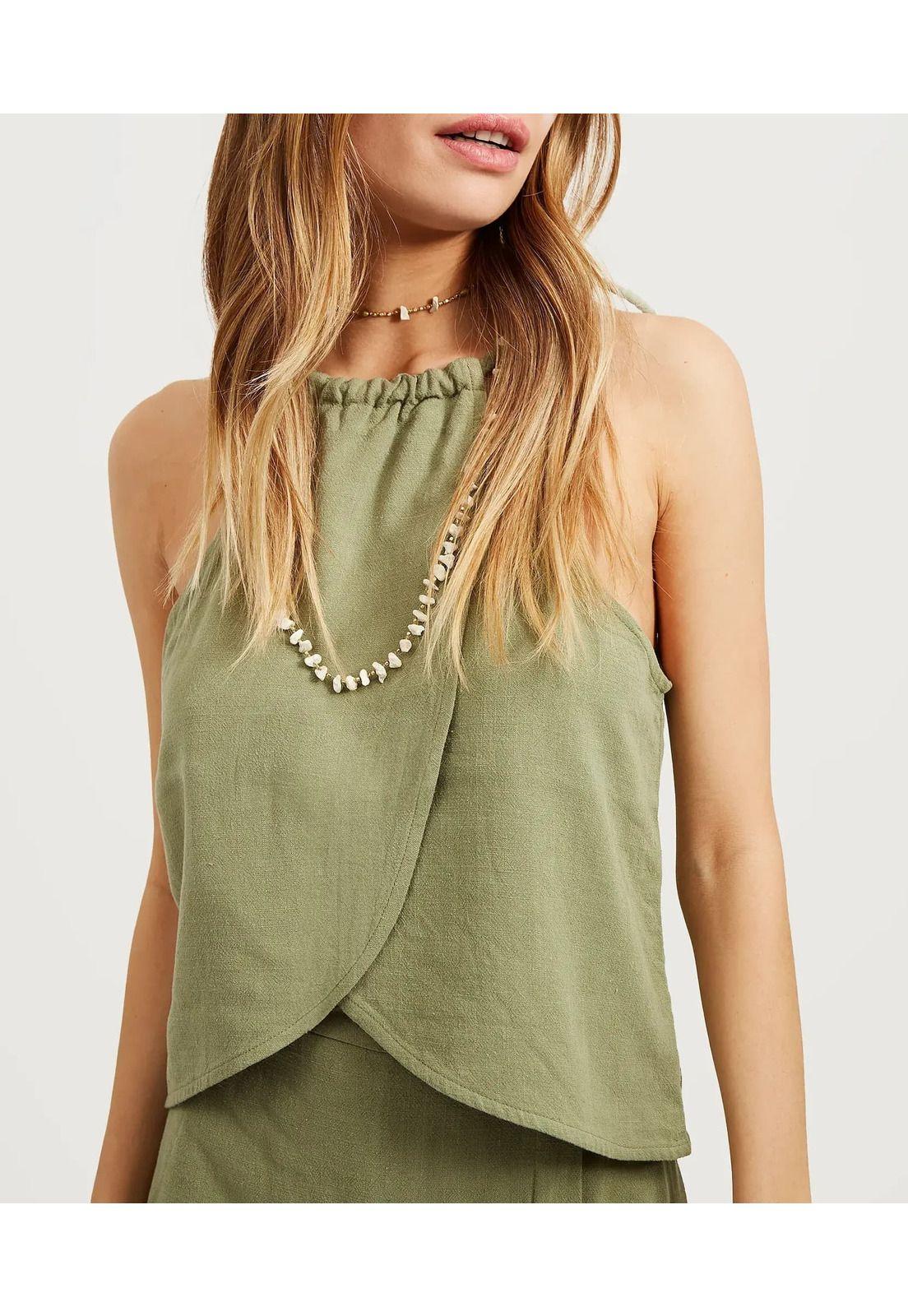 Top Paradiso Halter Cruzado -0