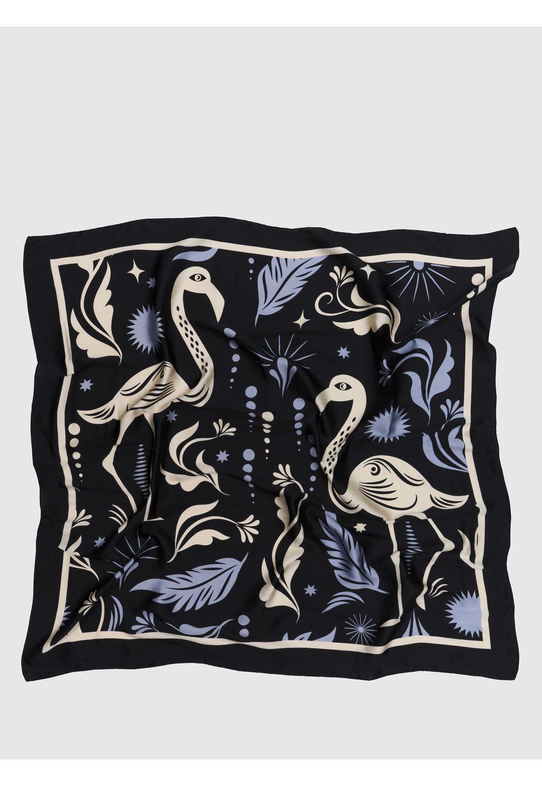 Pañuelo Cuadrado Flamencos Woman-1