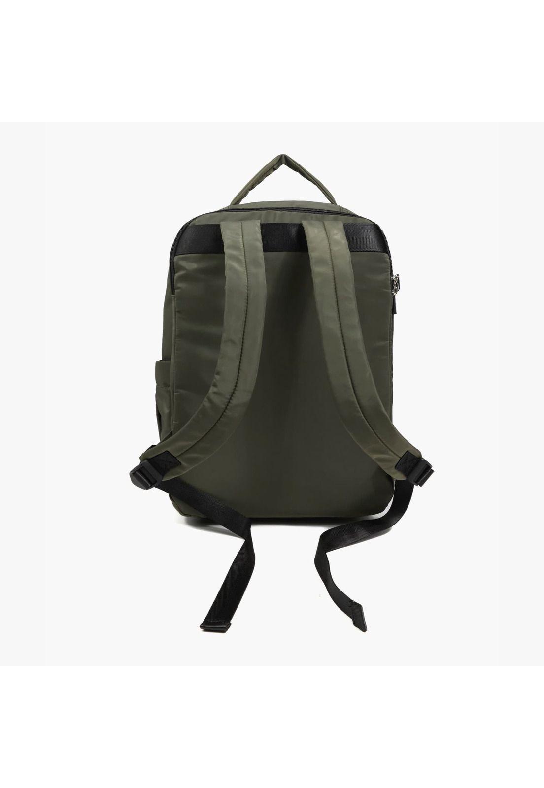 Mochila Notebook Office Verde Musgo-2