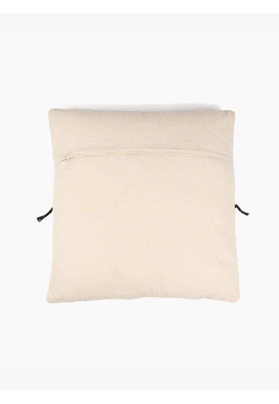 Cojín Línea Bordada Beige-2