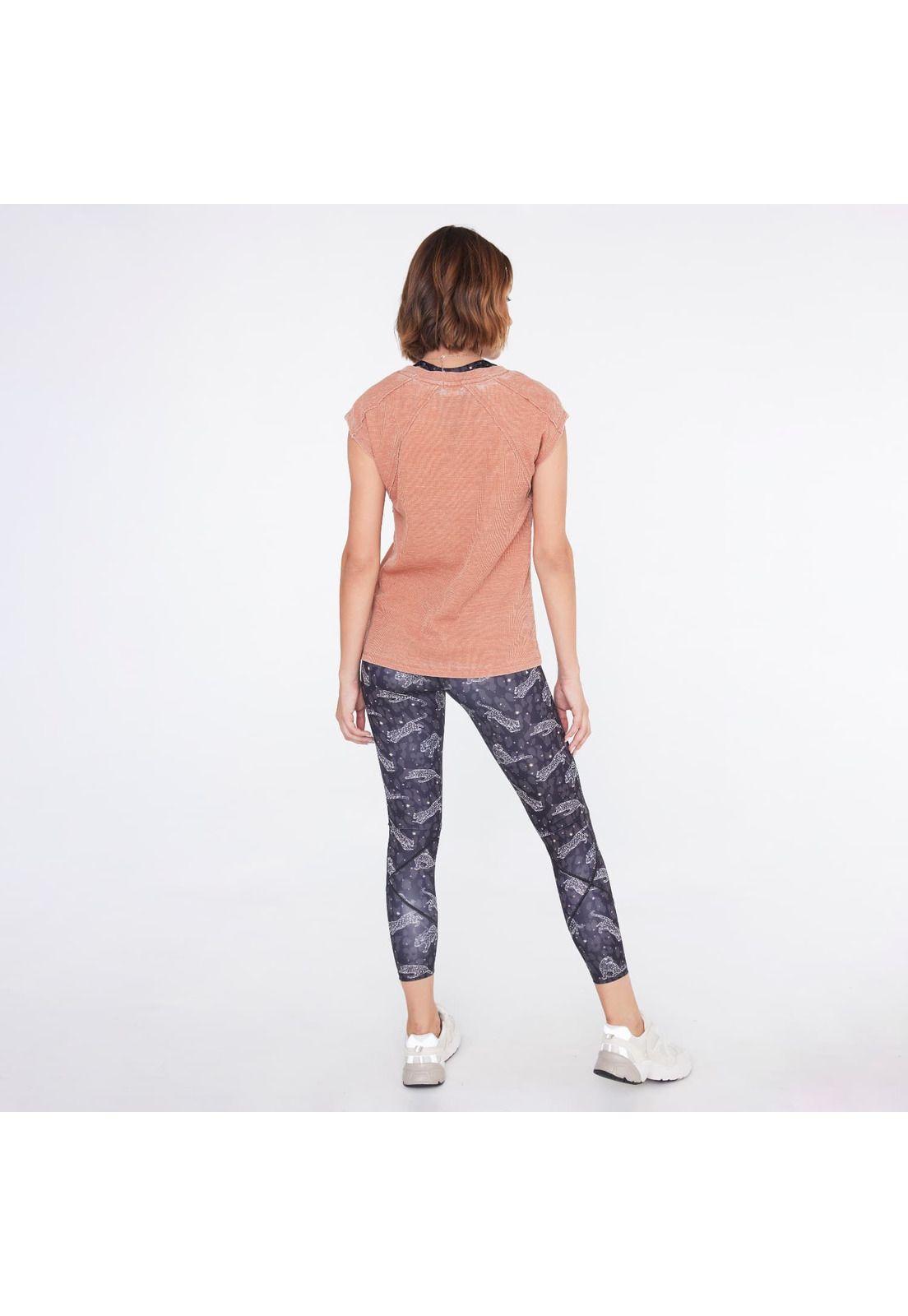 Polera Active Efecto Lavado Terracota-3
