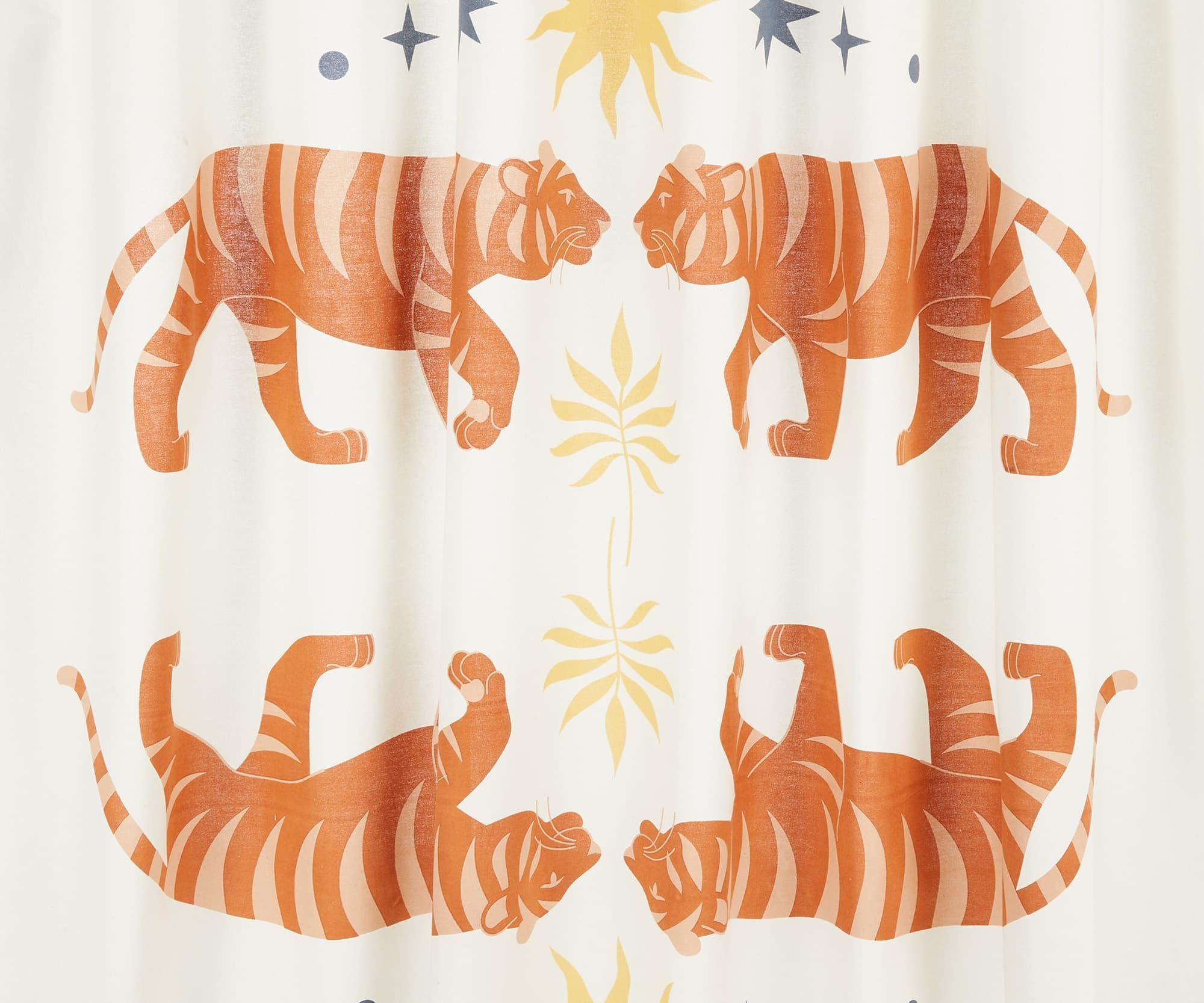 Cortina De Baño 200 X 180 Cm Dos Tigres Lounge Beige-2