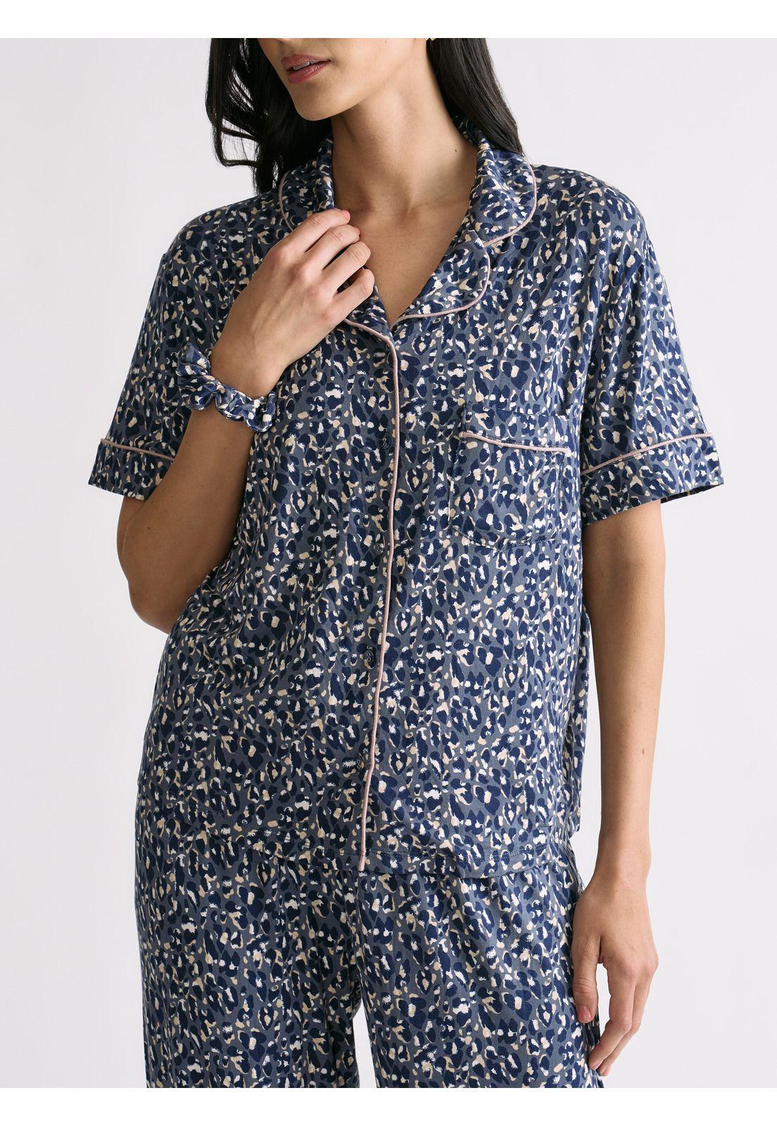 Set Pijama Camisero Animal Print Dreamy-3