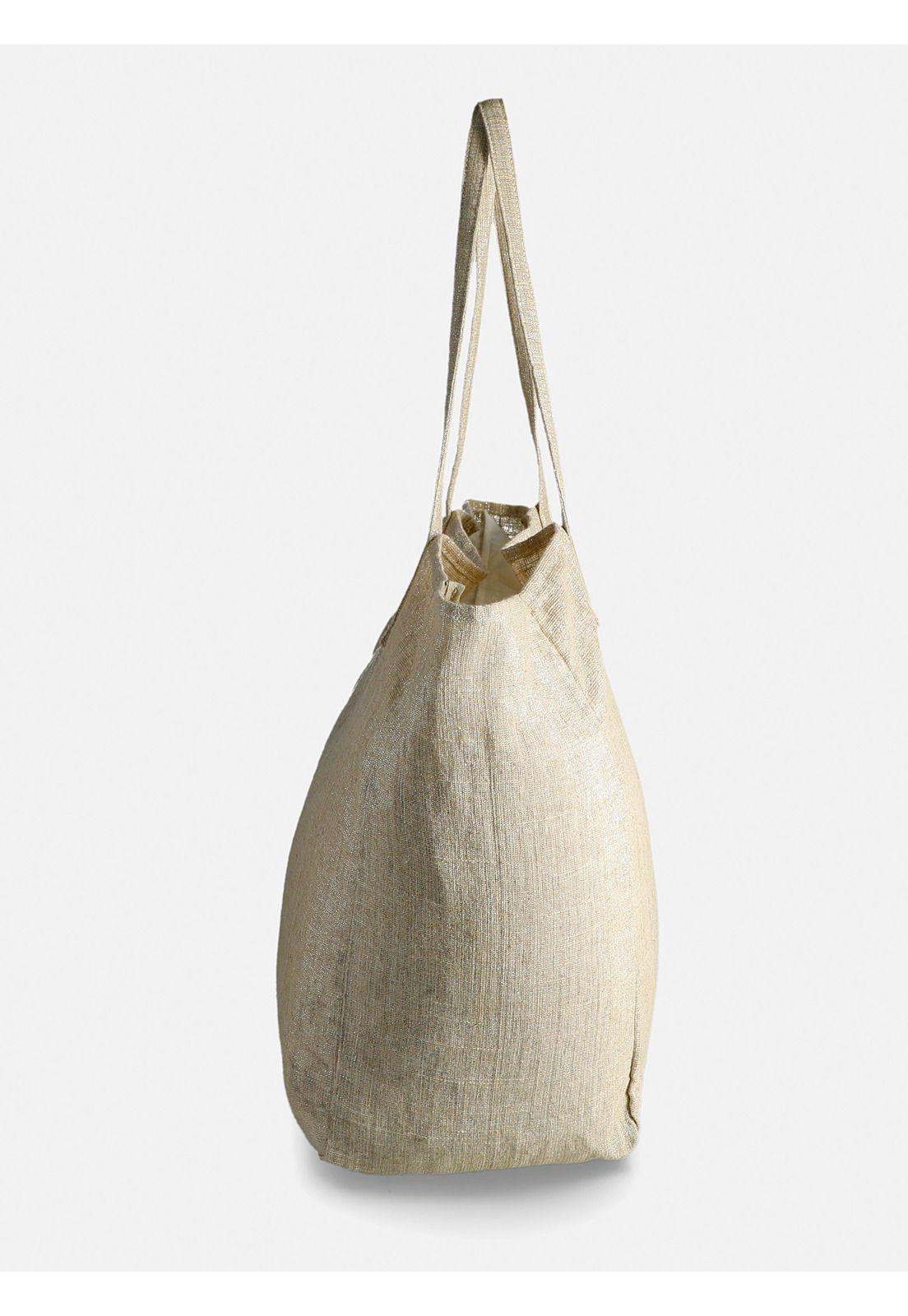 Bolso Playero Beige-1