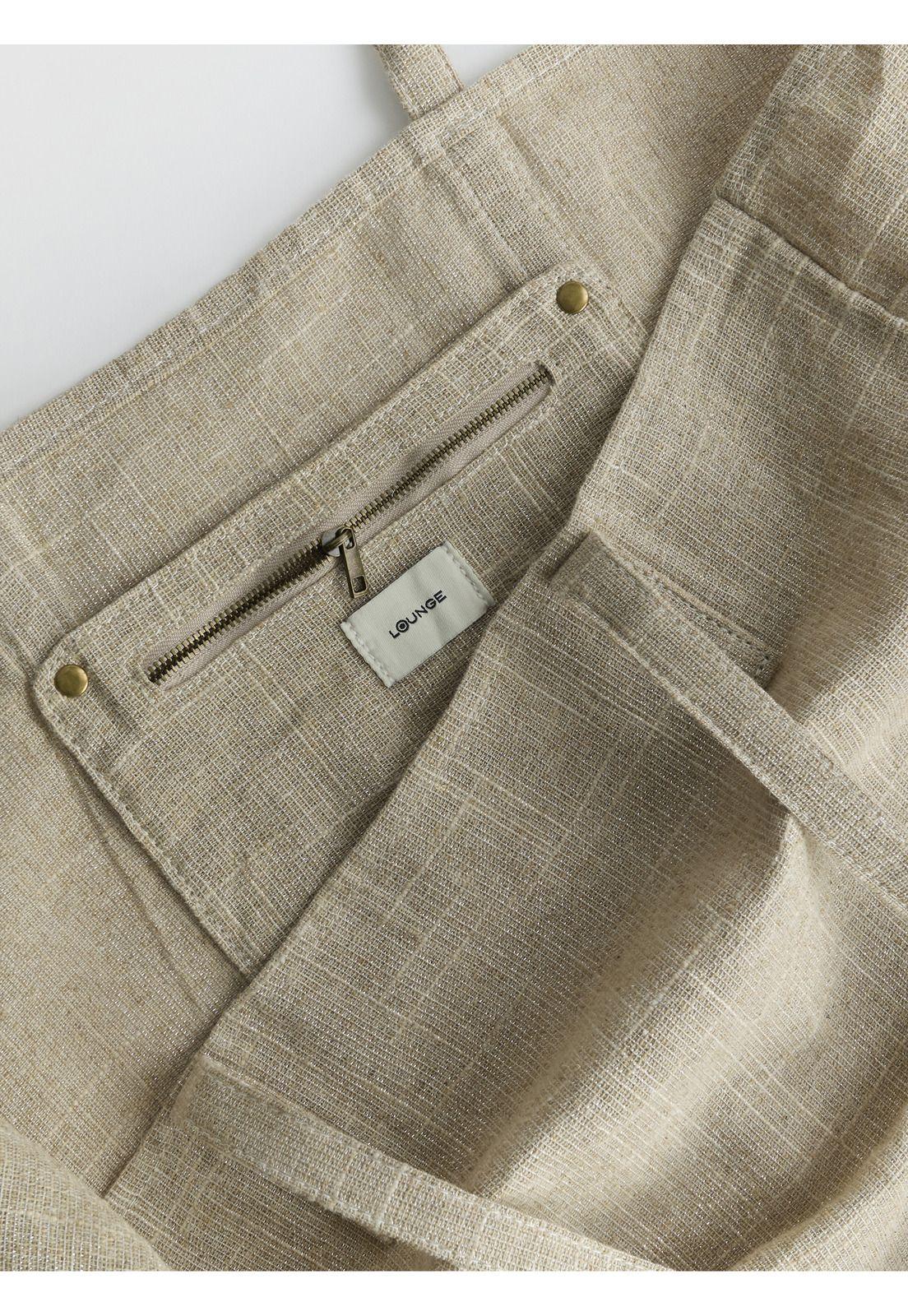 Bolso Playero Beige-4