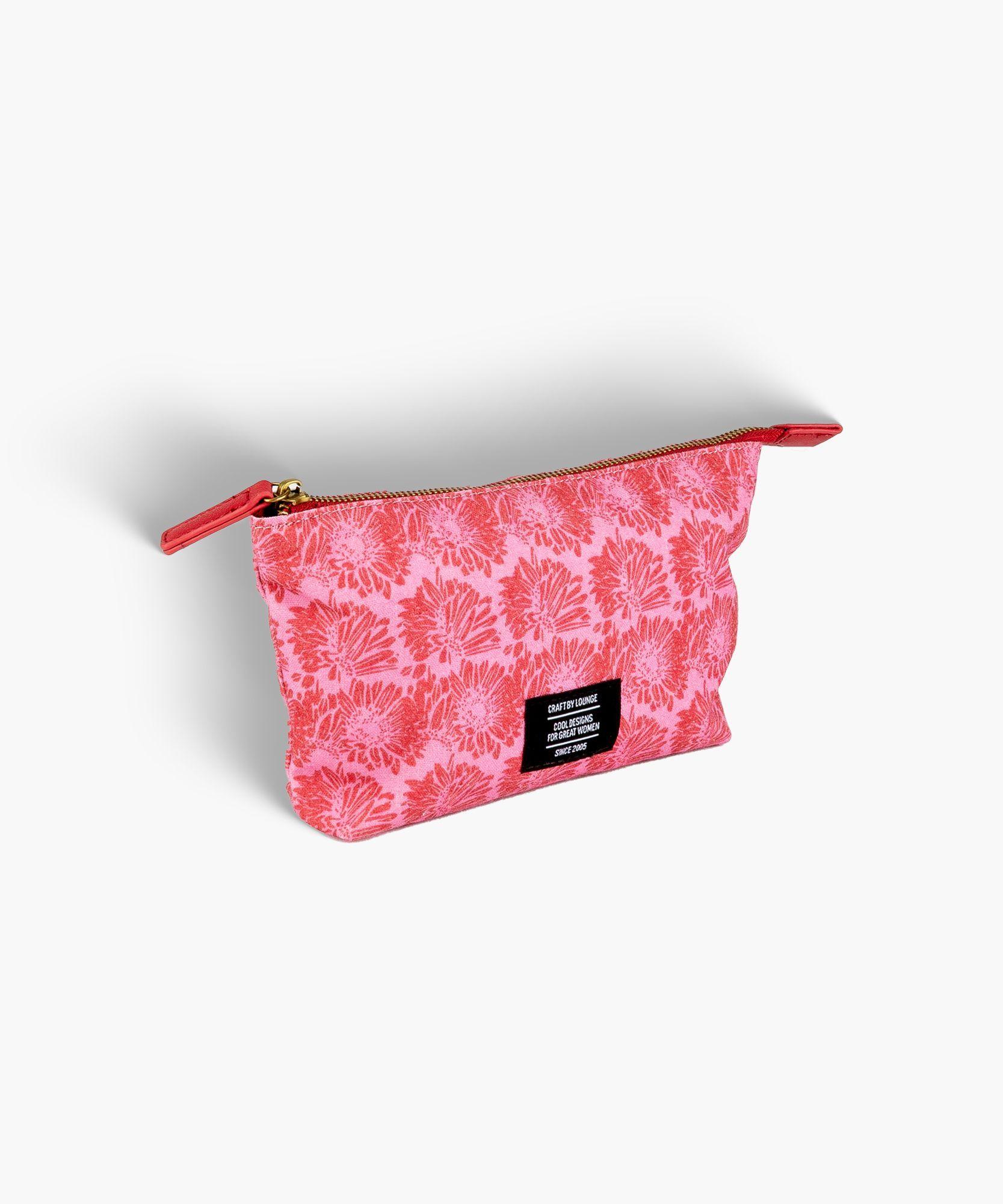 Estuche Mujer Lounge Lunas/Flores Naranja-1