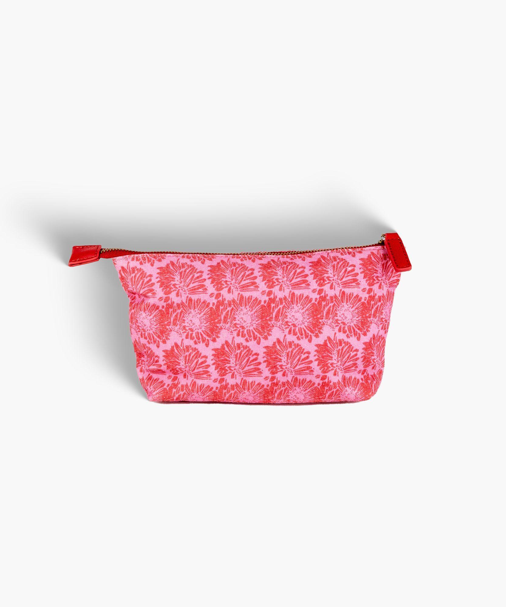 Estuche Mujer Lounge Lunas/Flores Naranja-2