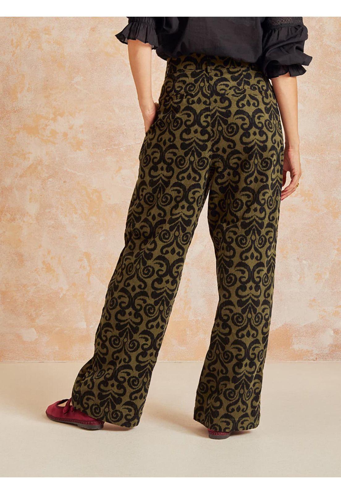 Pantalón Cotelé Boho -3