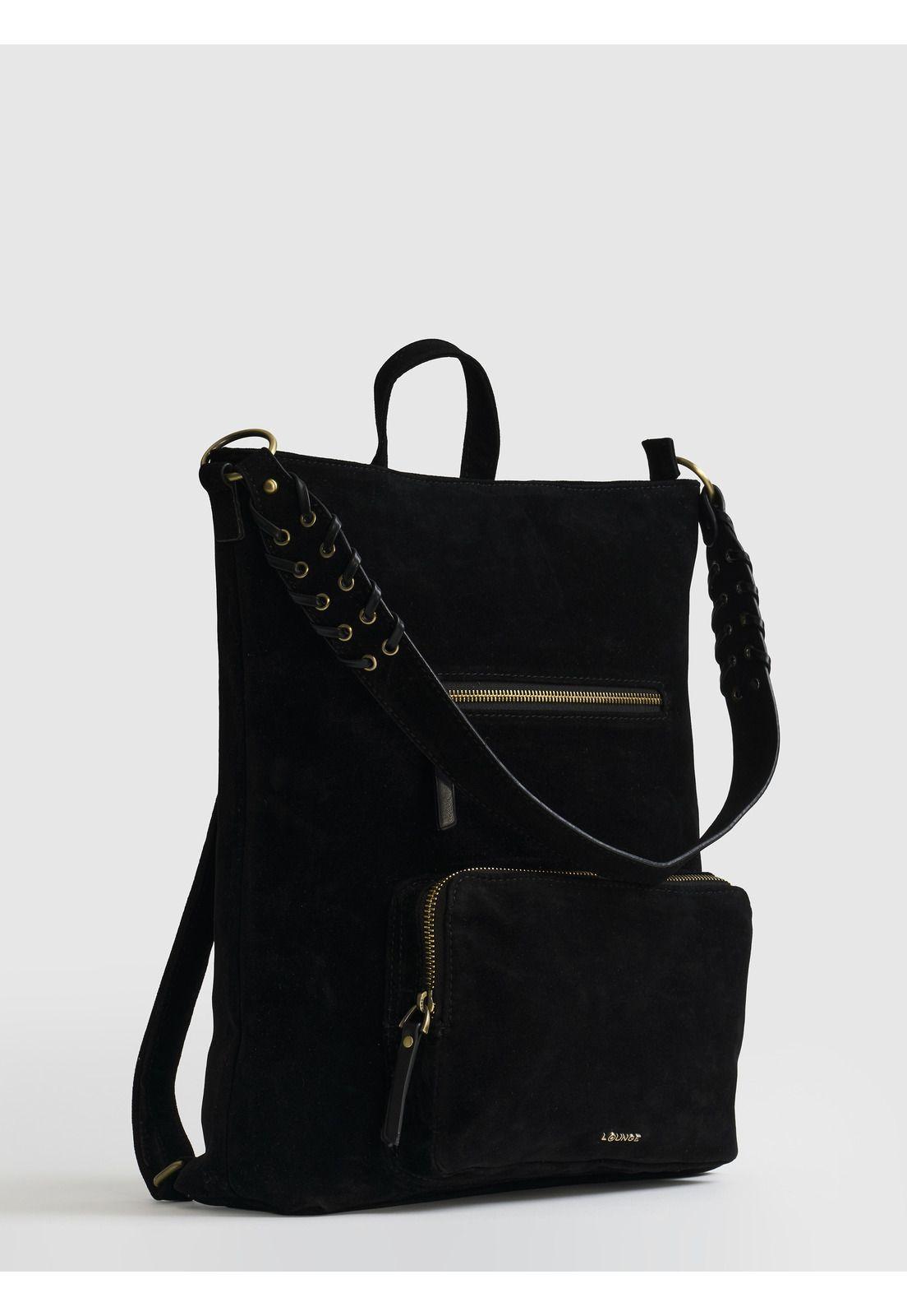 Cartera Mochila Notebook Fake Suede-2