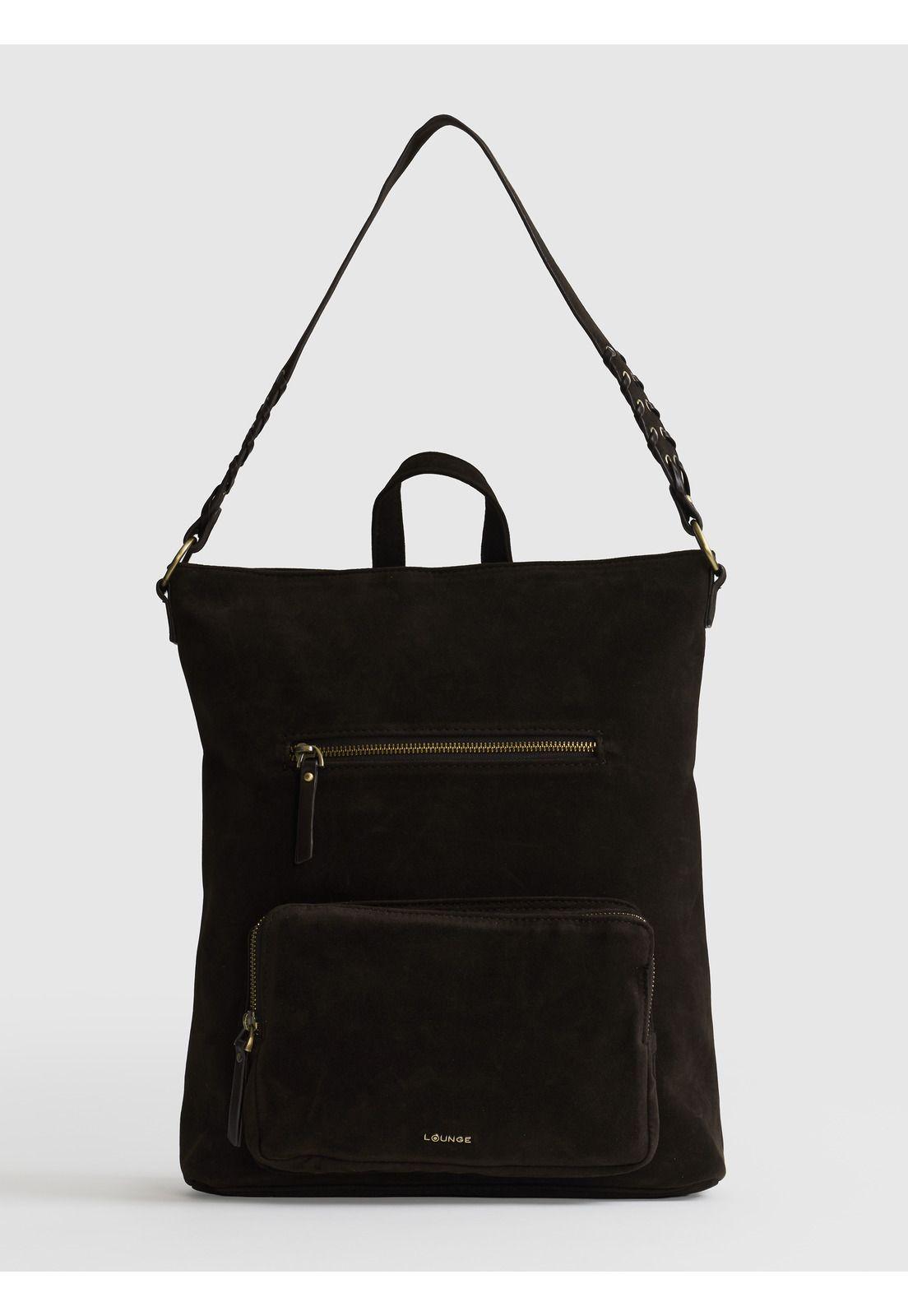 Cartera Mochila Notebook Fake Suede-0