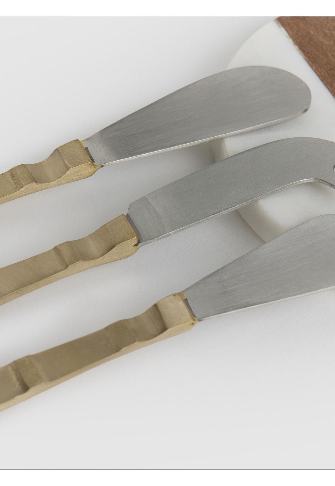 Set Cuchillos Bicolor Plateado-2