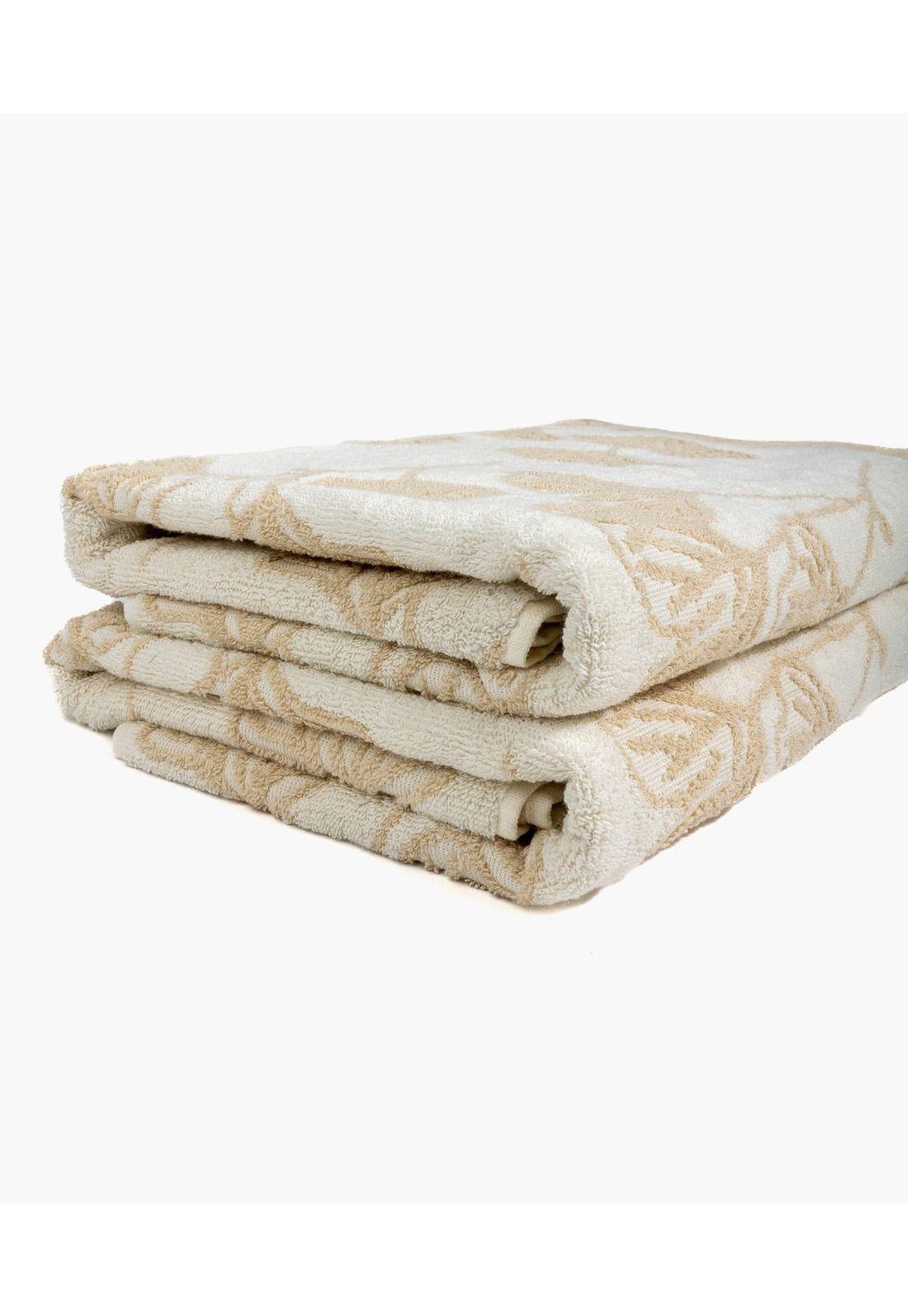 Toalla Algodón Mediana Beige-2