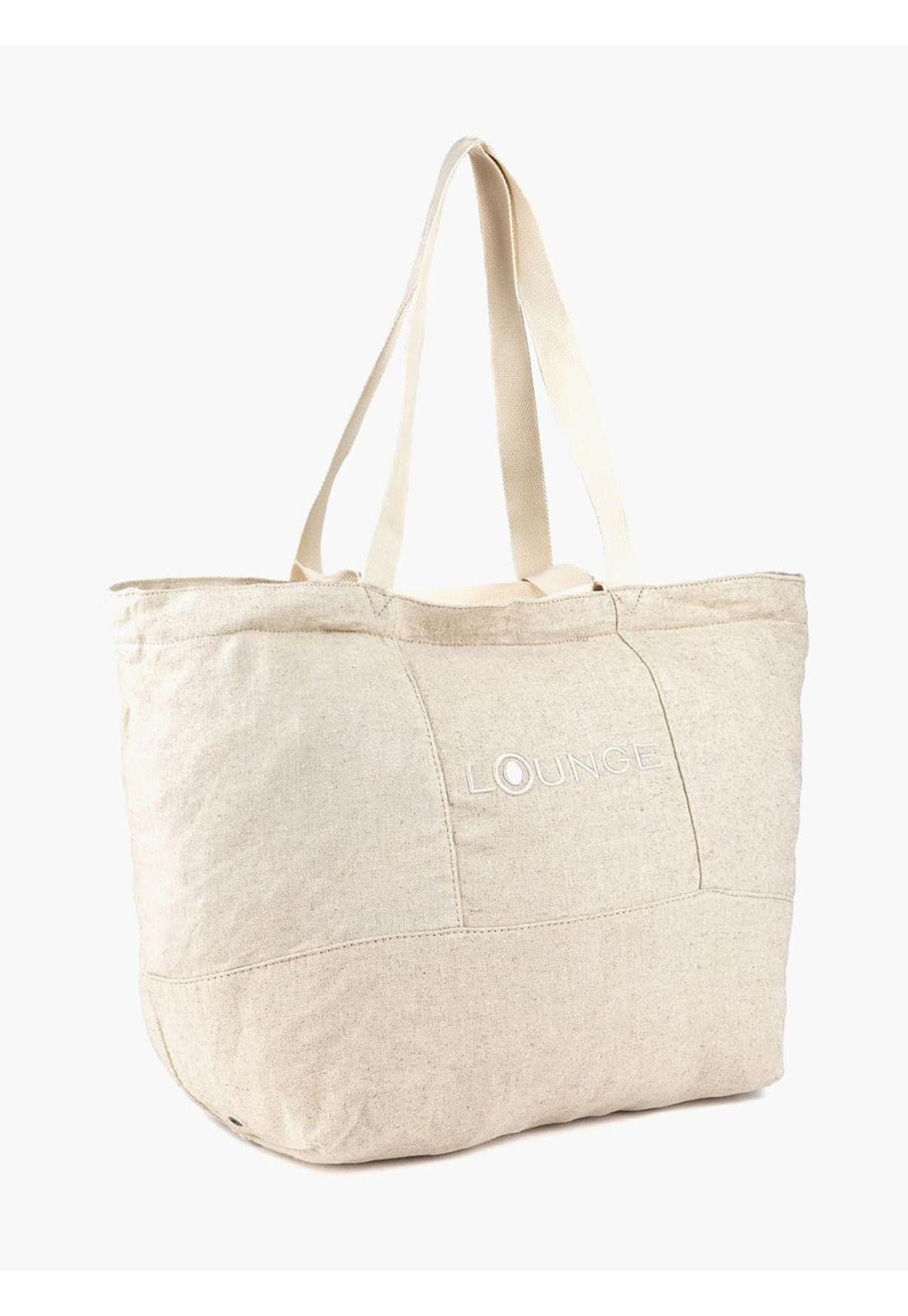 Bolso Playero Paradiso Maxi Beige-2