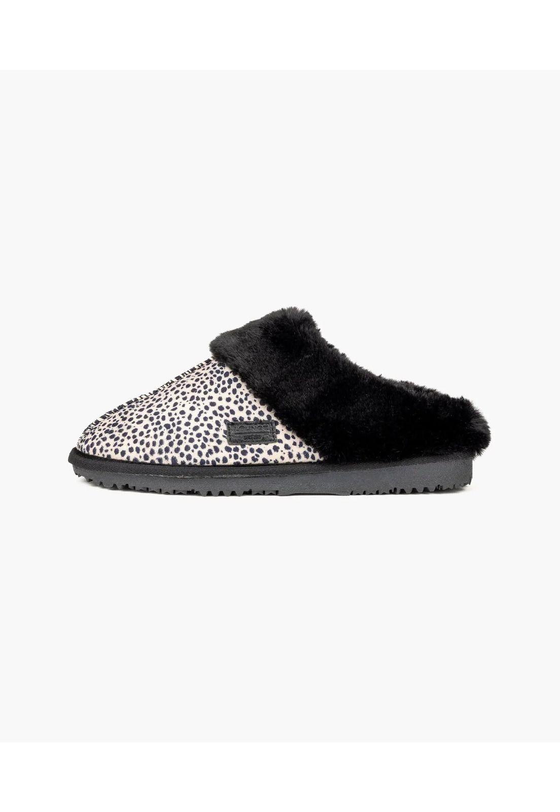 Pantuflas Mujer Comfy 35-36 Negro-1