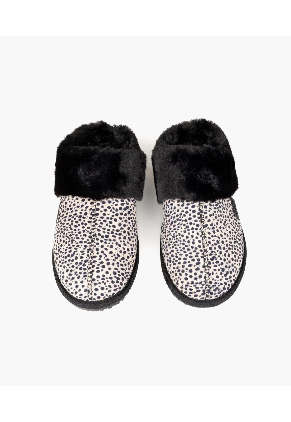 Pantuflas Mujer Comfy 35-36 Negro-3
