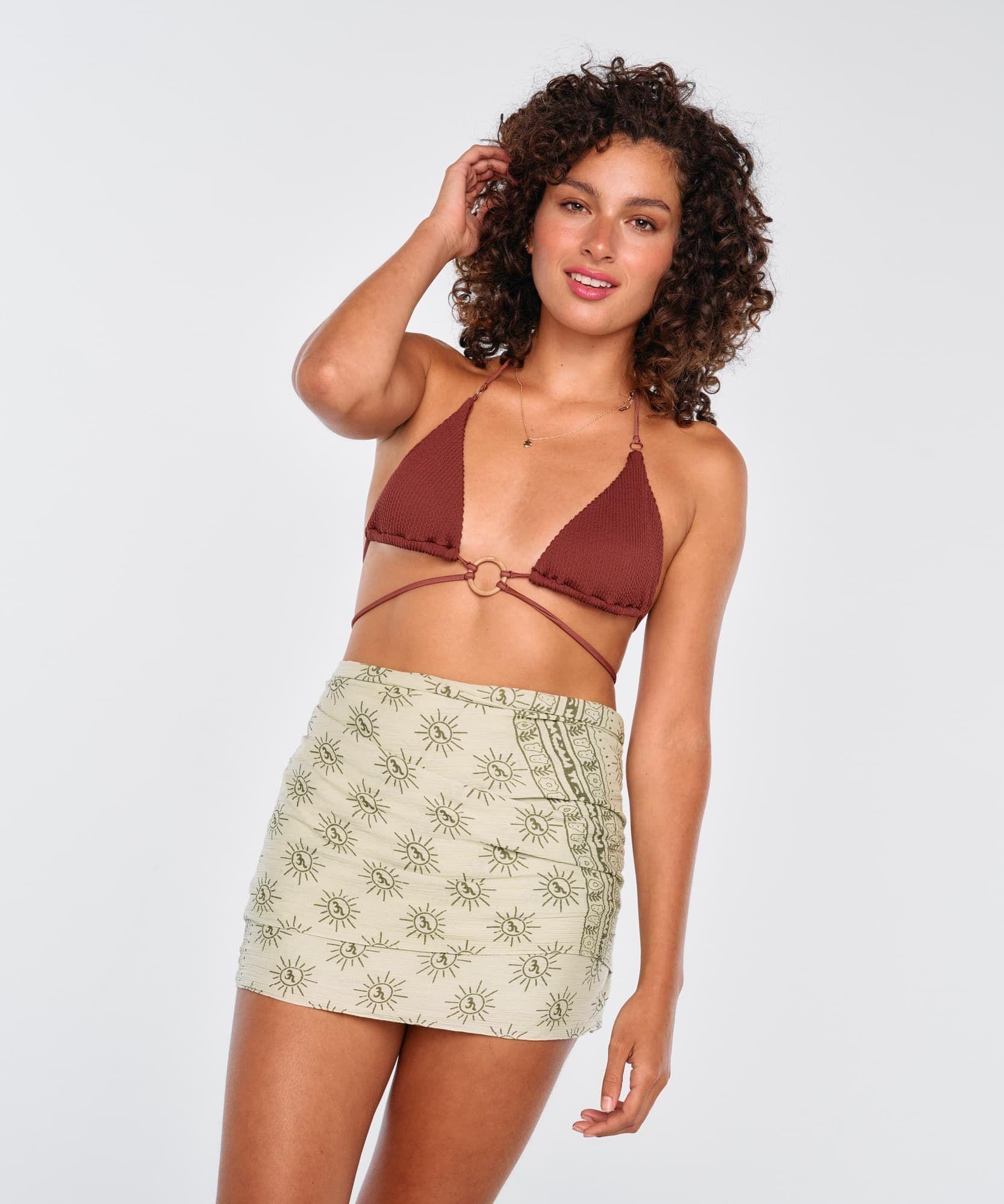 Pareo Mujer Kaftan Verde-1