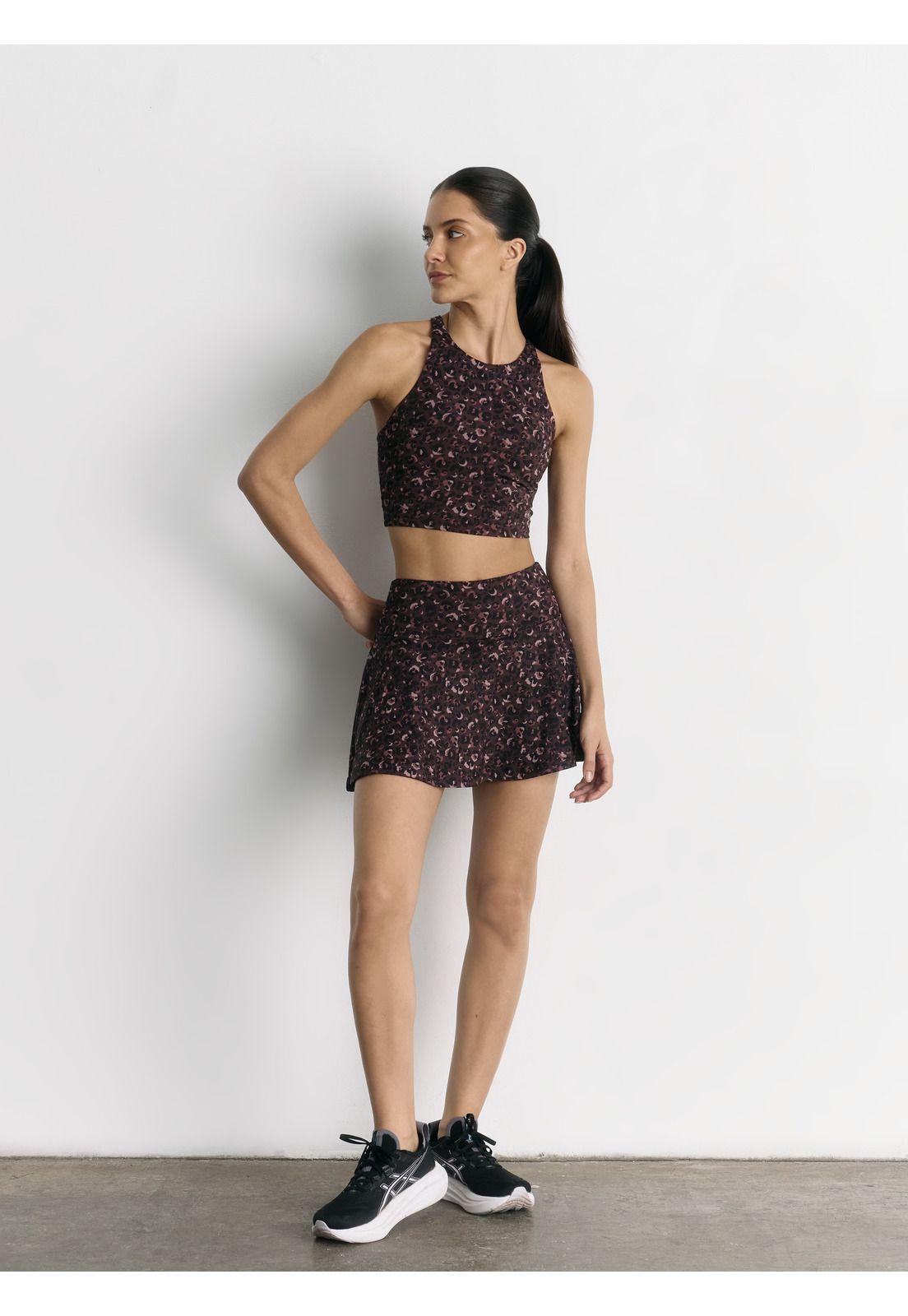 Falda Short Animal Print Active-3