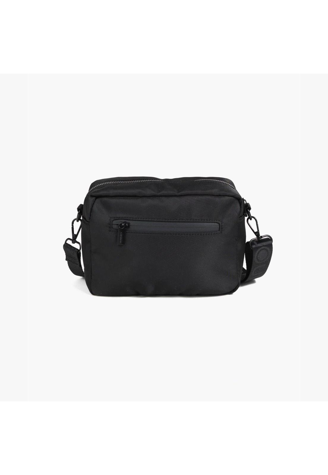 Cartera Bandolera Nylon Urban Negro-2