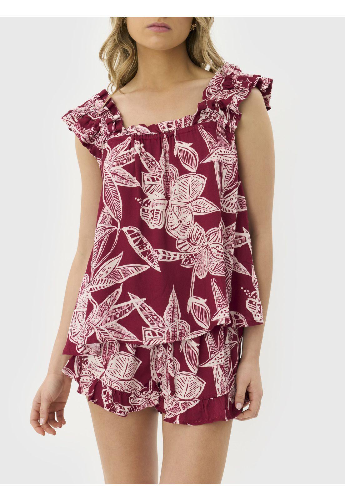 Pijama Vuelos Hojas-4