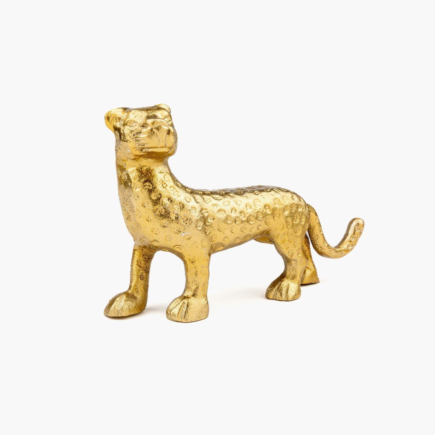 Animal Decorativo Mujer Tigre Dorado-0