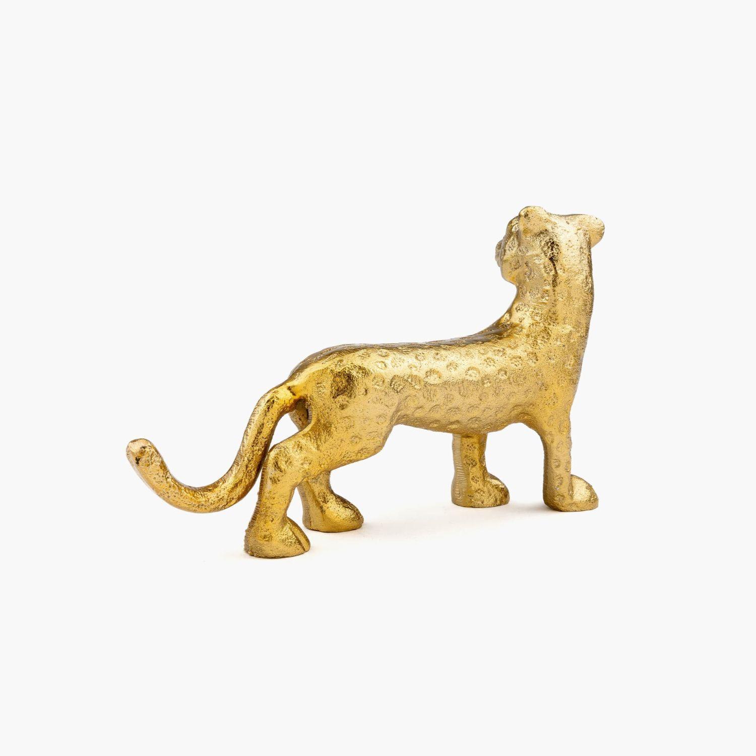 Animal Decorativo Mujer Tigre Dorado-1