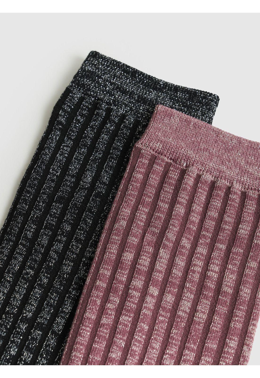 Set Calcetines Caña Alta Shiny Dreamy-2