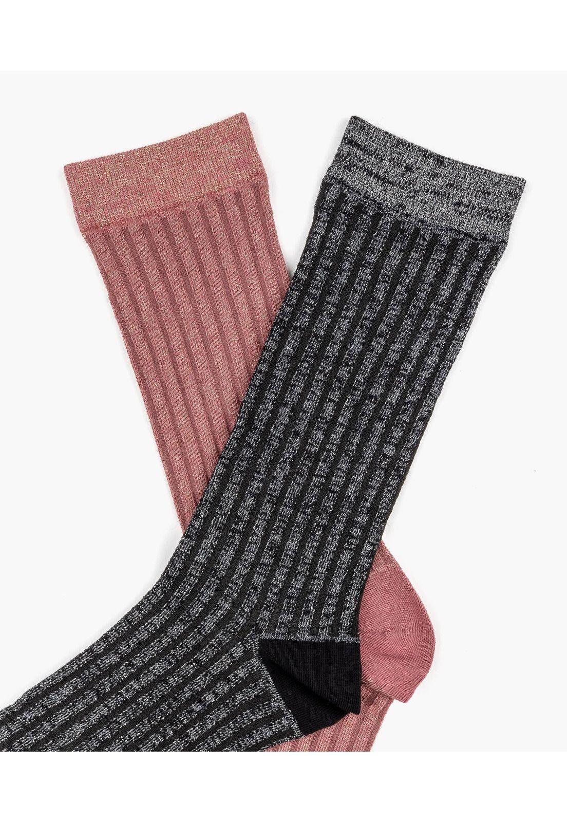 Set Calcetines Dreamy Brillos 35-38 Rosado-6