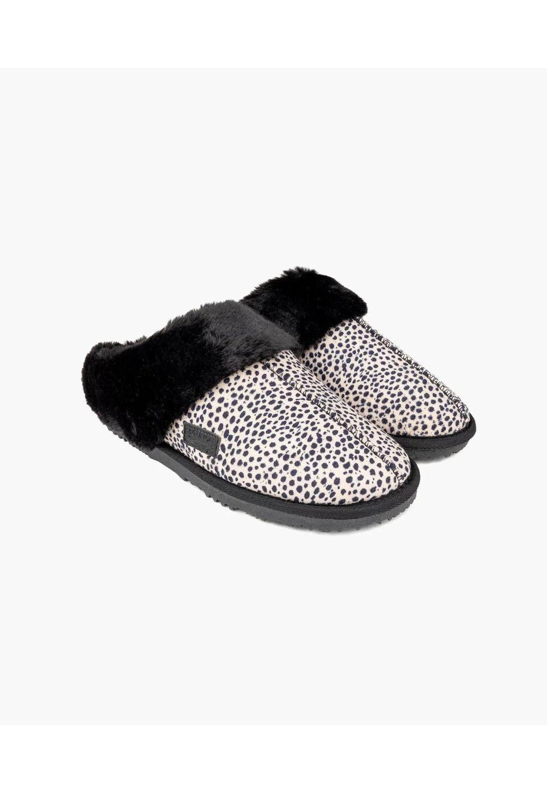 Pantuflas Mujer Comfy 39-40 Negro-0