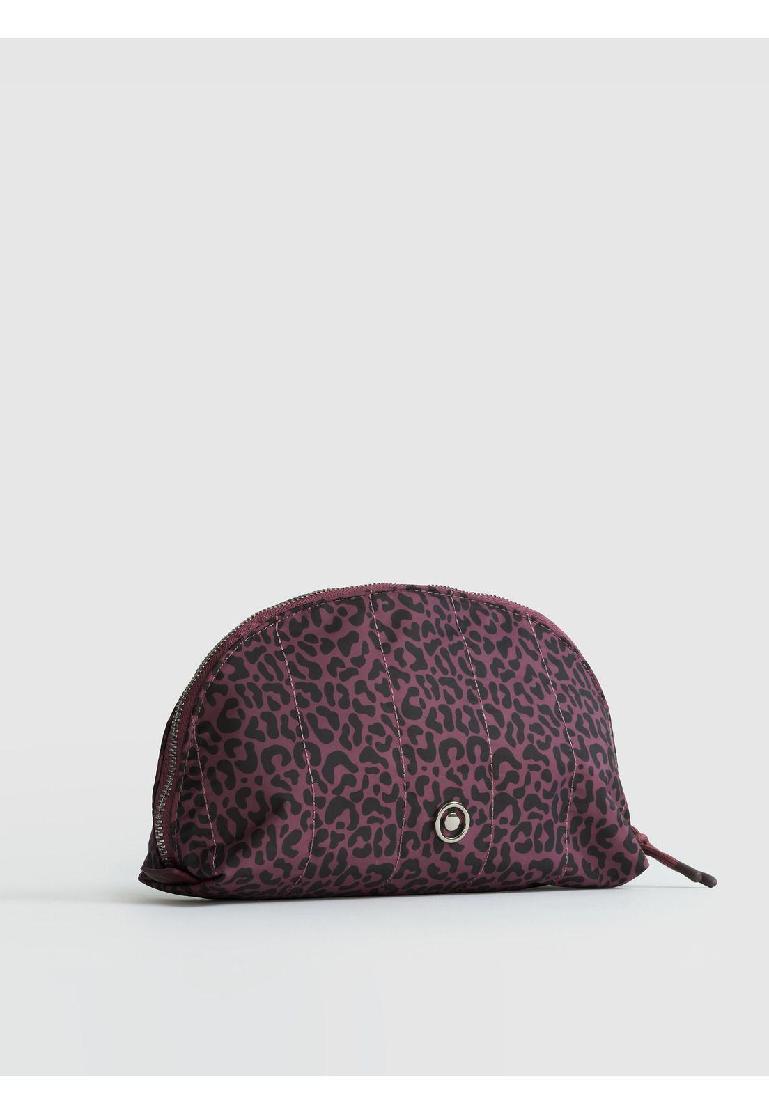 Estuche Medialuna Nylon Animal Print Street-2