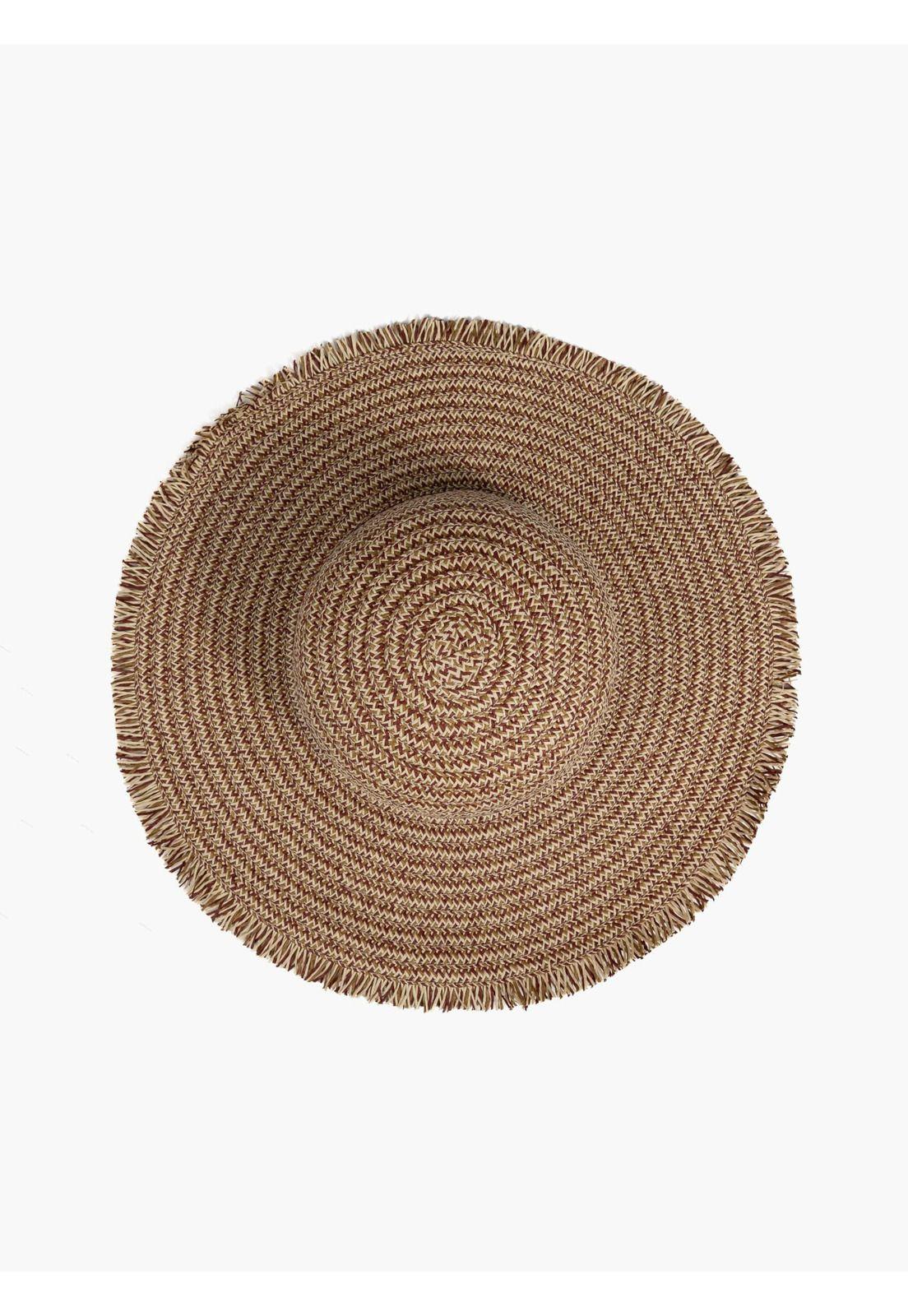 Sombrero Diseño Flecos Paradiso-2