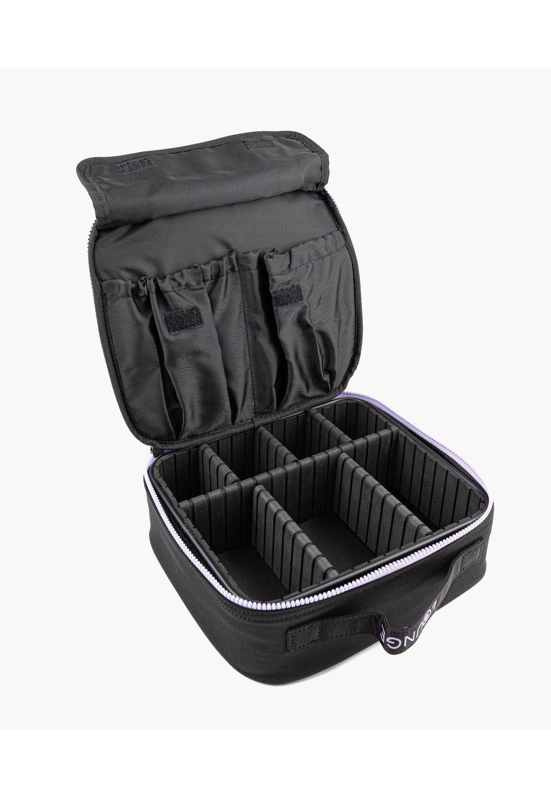 Cosmetiquero Nylon Portátil Negro-2