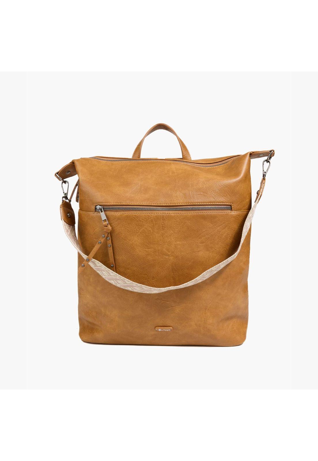 Cartera Mochila Boho Camel-0